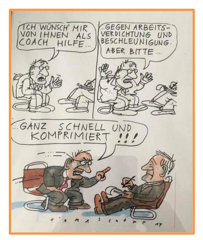 Selbstoptimierung Veranschaulichung